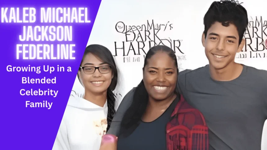 Kaleb Michael Jackson Federline, son of Shar Jackson and Kevin Federline, representing a private childhood in a blended celebrity family, with mixed ethnic heritage and strong family values.