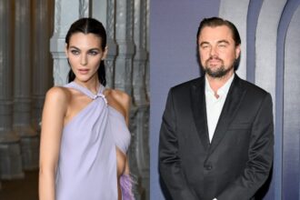 Leonardo DiCaprio with his girlfriend, highlighting Leonardo DiCaprio's girlfriend age gap and dating timeline secrets.