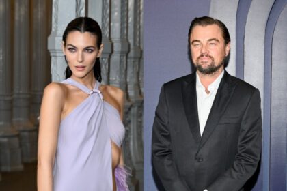 Leonardo DiCaprio with his girlfriend, highlighting Leonardo DiCaprio's girlfriend age gap and dating timeline secrets.