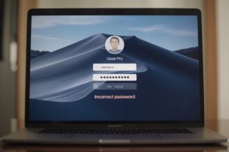 Password For Mac Not Working? Mac login screen showing password error while signing into macOS user account.