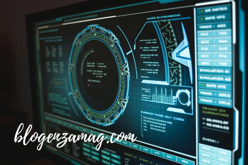 Cybersecurity tips for remote workers showing secure laptop, VPN connection, and password protection setup at home office.
